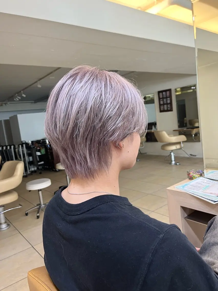カラー メンズ ヘアカラー 松浦 彩のヘアスタイル