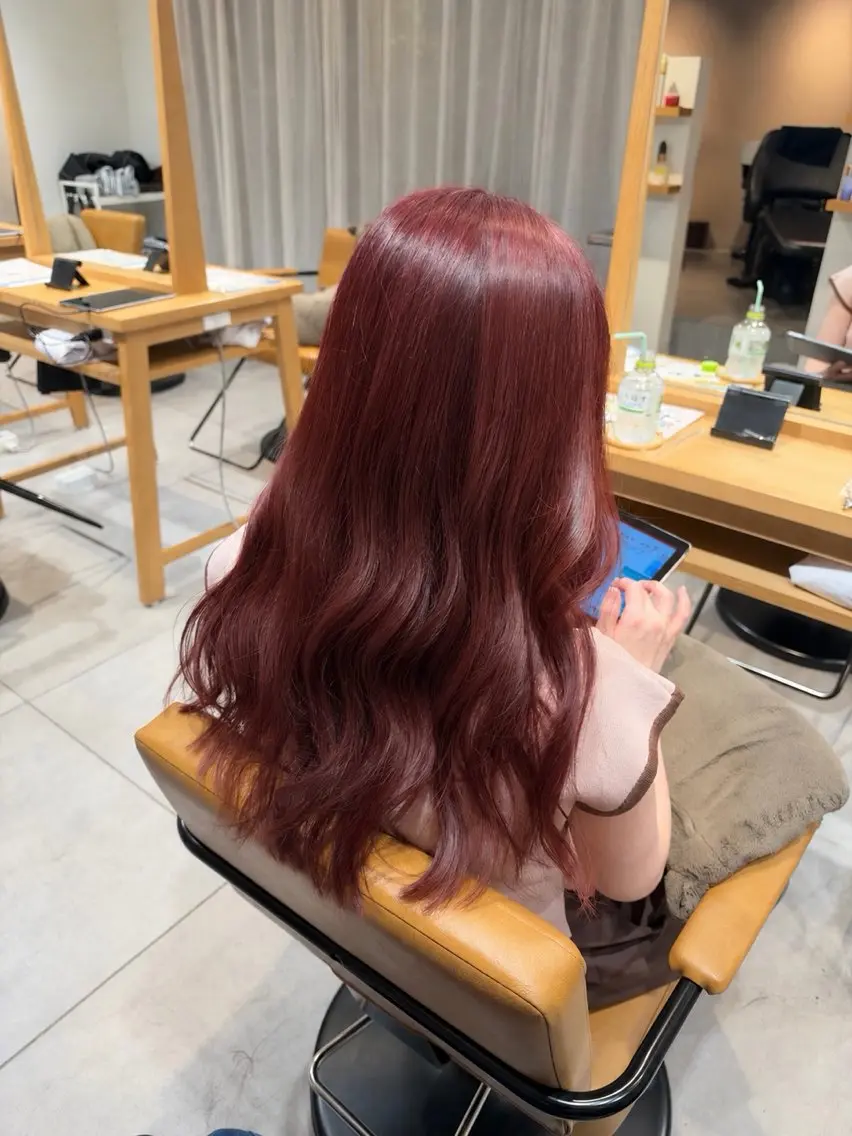 ロング カット ヘアカラー fumika ☪︎⋆のヘアスタイル