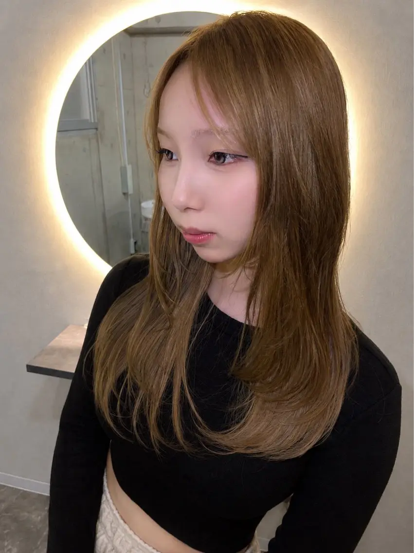 セミロング カット ヘアカラー トリートメント 心斎橋/✨ハイトーン ✨/isseiのヘアスタイル