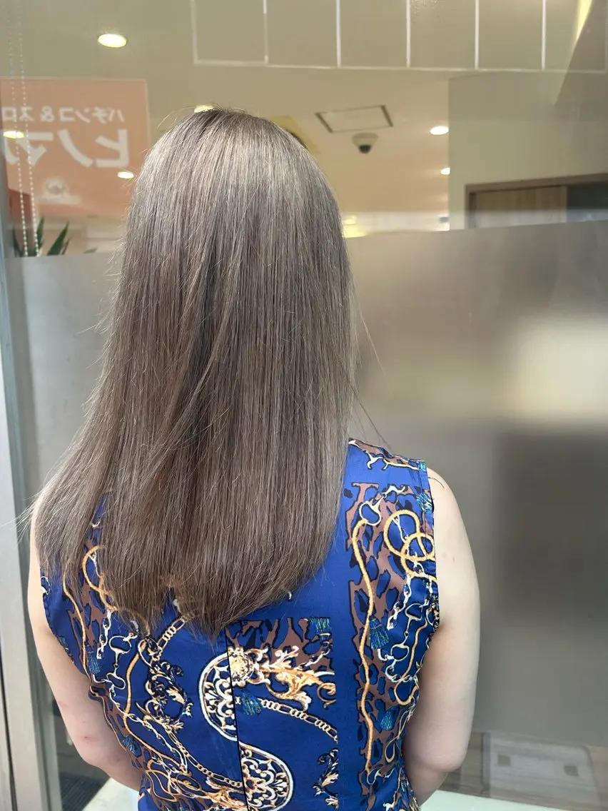 カラー ヘアカラー メンズハイライト × perm Runoのヘアスタイル
