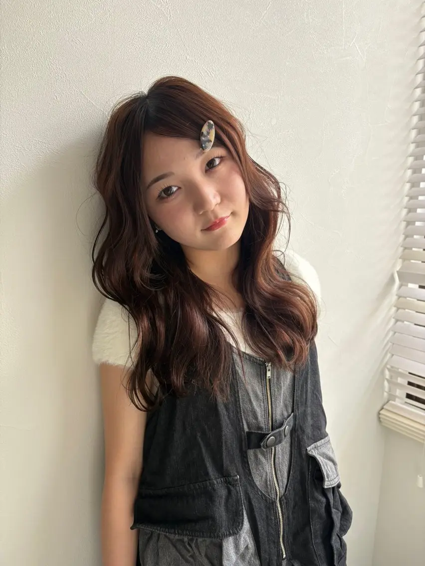 セミロング カラー くすみカラー/ ora🪡🤎のヘアスタイル