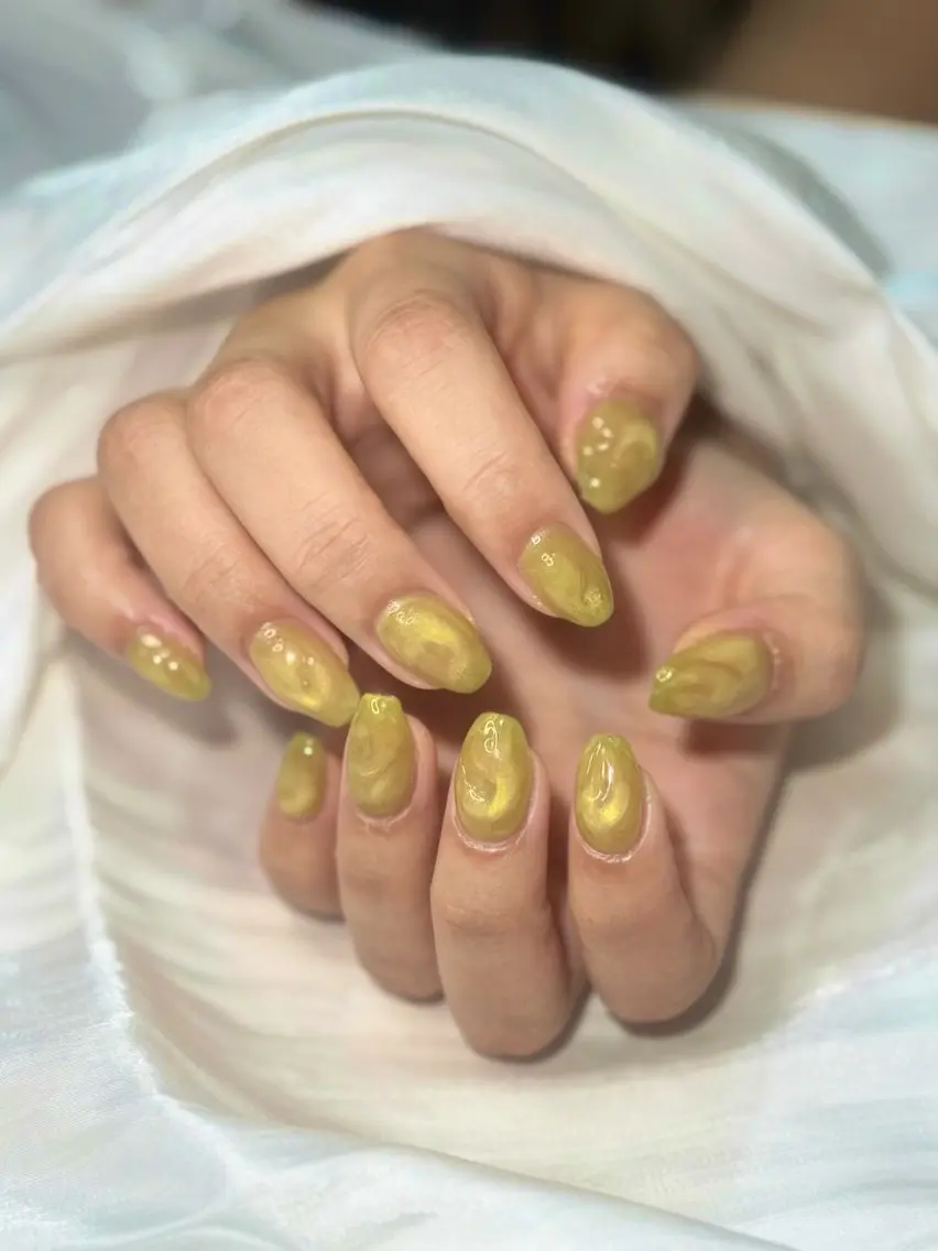 ネイル ハンドネイル ハンドケア Brillant🩵 三軒茶屋のネイルデザイン