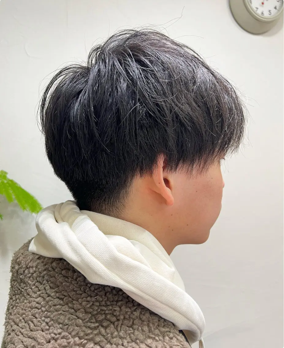 ミディアム メンズ カット Ang　山口 莉沙のヘアスタイル