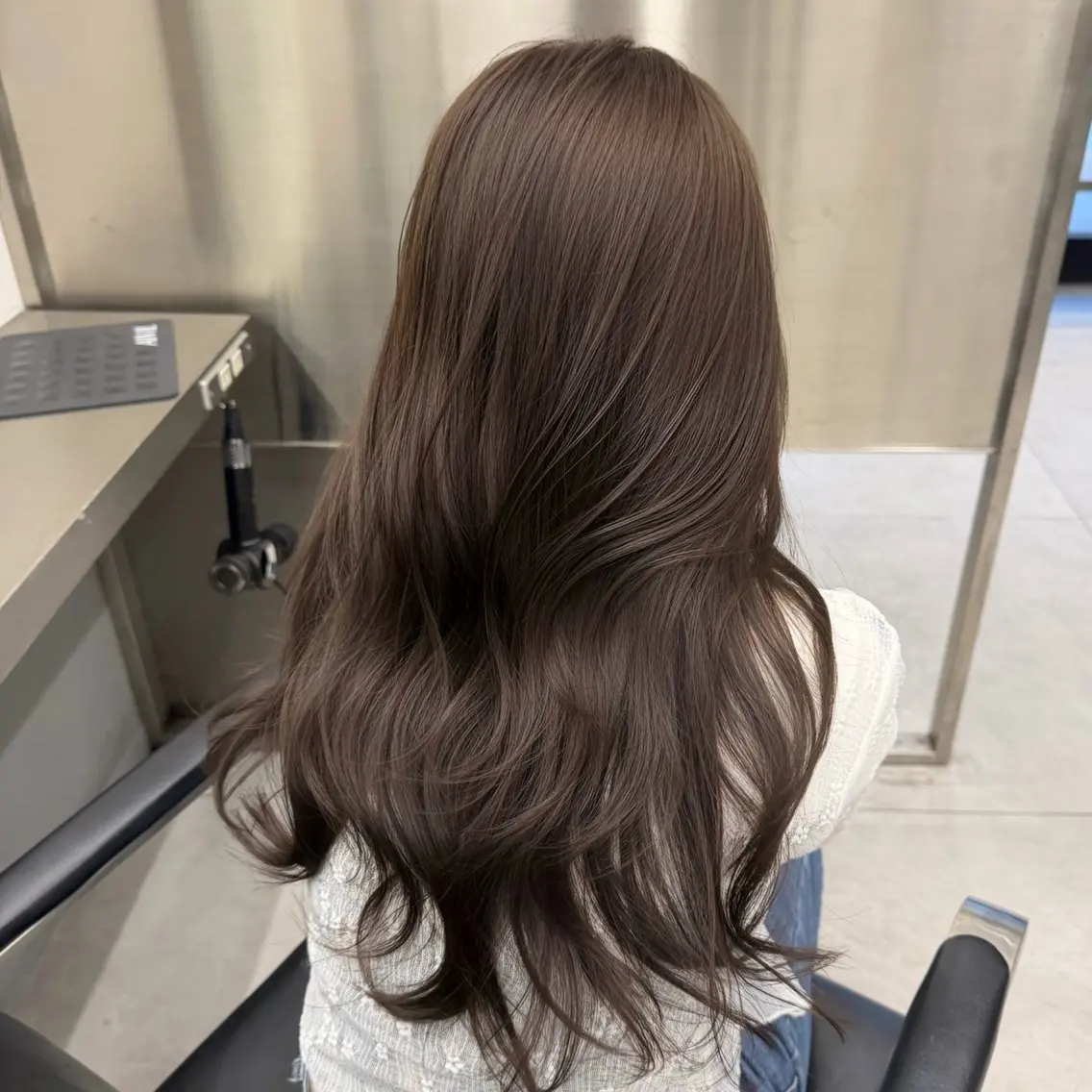 ロング レイヤーカット カット ヘアカラー 大人レイヤー/艶美髪 🇺🇸TOMONAのヘアスタイル