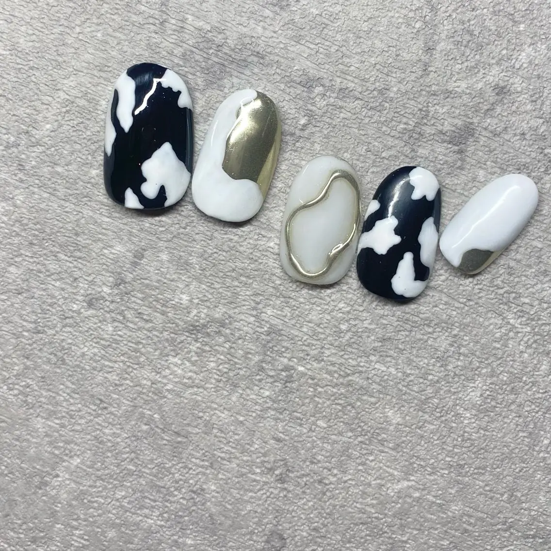 ネイル アートネイル フットネイル ニュアンスネイル 冬ネイル 山田 貴子のネイルデザイン