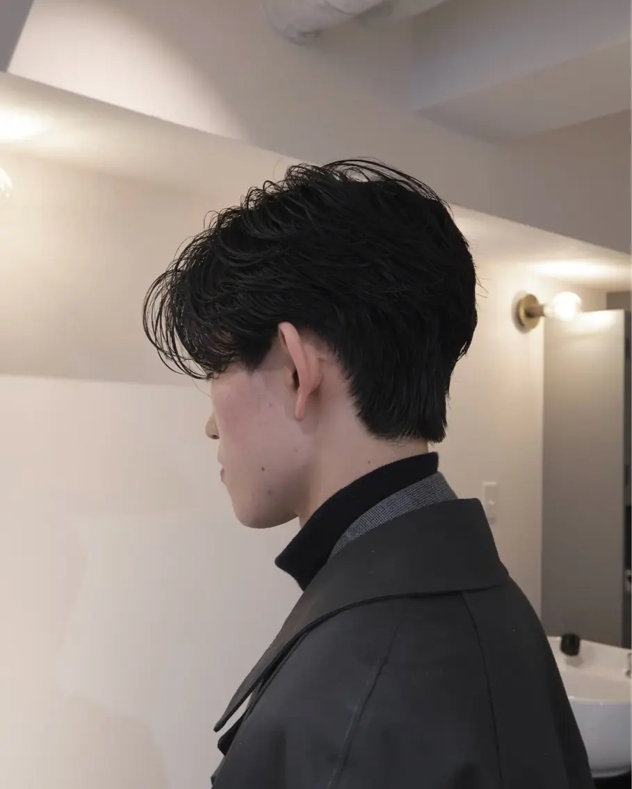 【ご新規様限定クーポン】骨格矯正カット💇+ダウンパーマ大阪/梅田/茶屋町/中崎町の写真