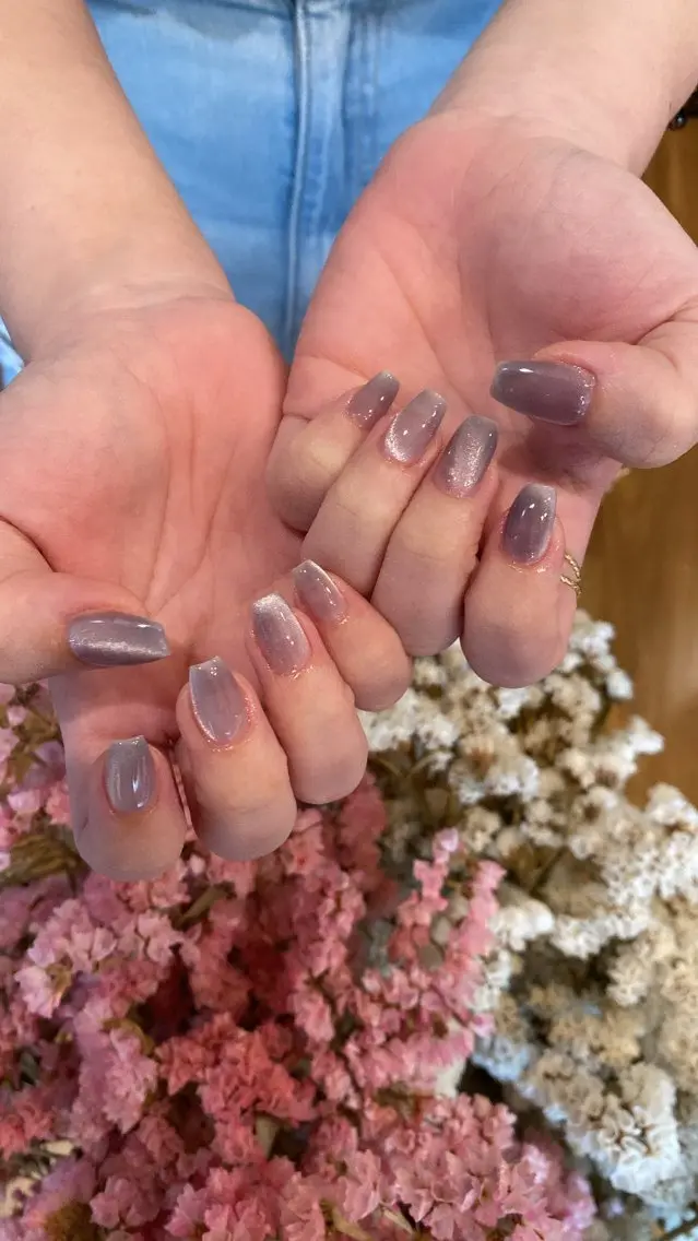 ネイル ハンドネイル crystal ⭐︎ colorのネイルデザイン
