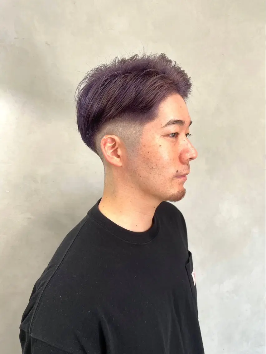 【men's限定】ブリーチなしダブルカラー+Aujua選べる頭皮ケアトリートメントの写真