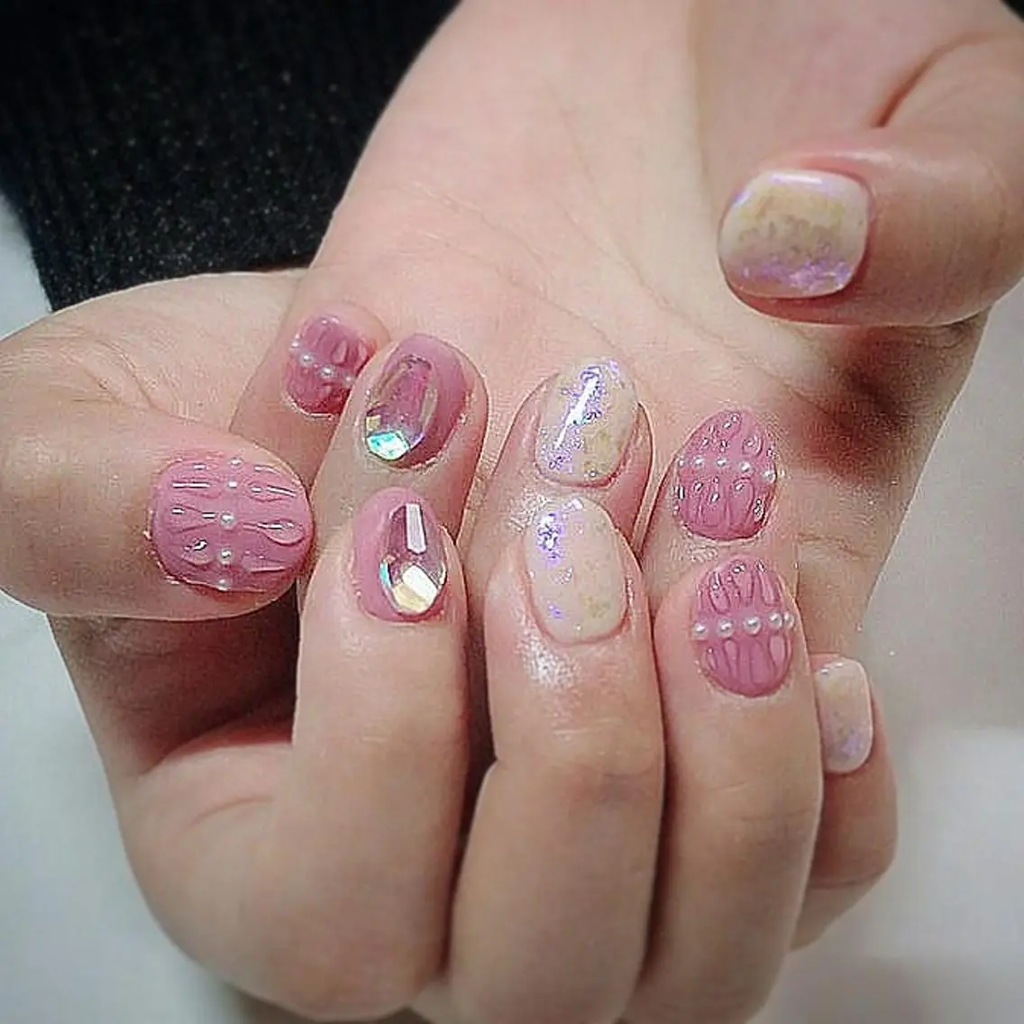ネイル ブライダルネイル ハンドネイル ハンドケア lylynail YUUKAのネイルデザイン