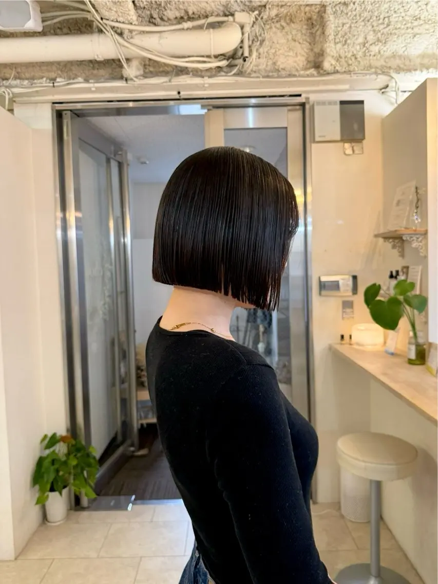 ショート Maho/海外 レイヤー/ハッシュのヘアスタイル