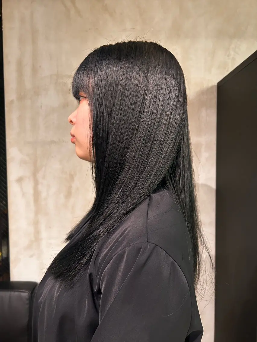 セミロング カラー 表参道駅近カラー 募集☺️ショーイのヘアスタイル