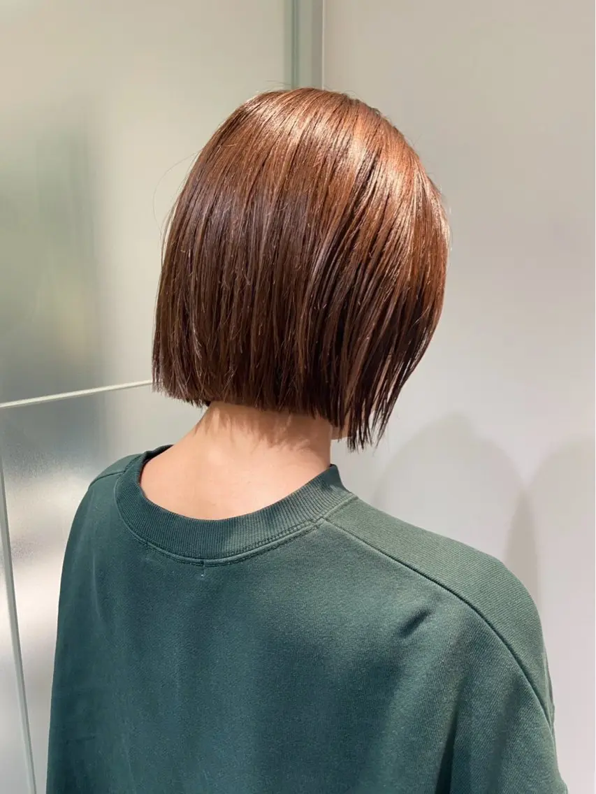 ショート 🌱大森柚紀🐇 うる艶髪🫧のヘアスタイル