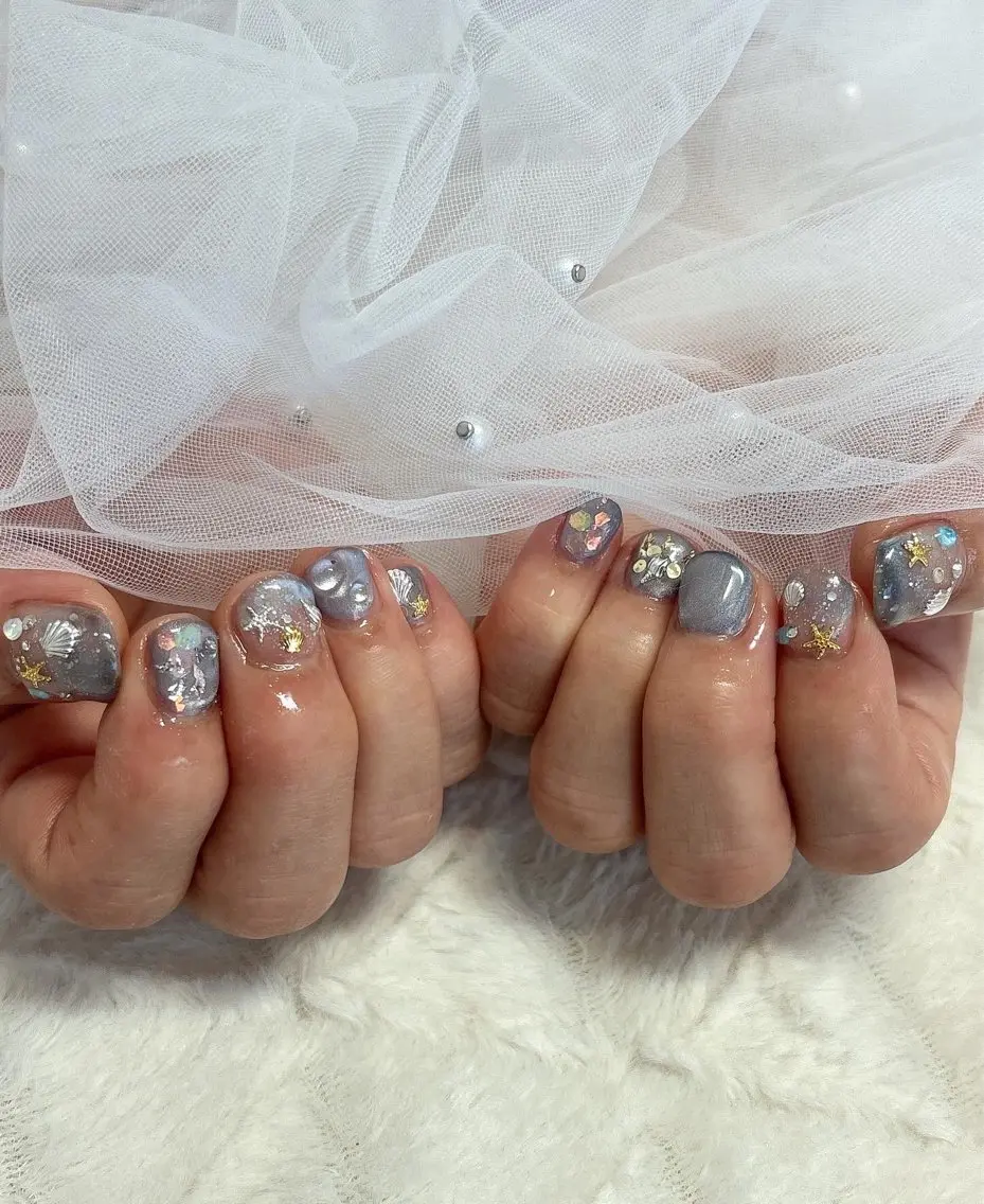 ネイル 夏ネイル nail salon はるりのネイルデザイン