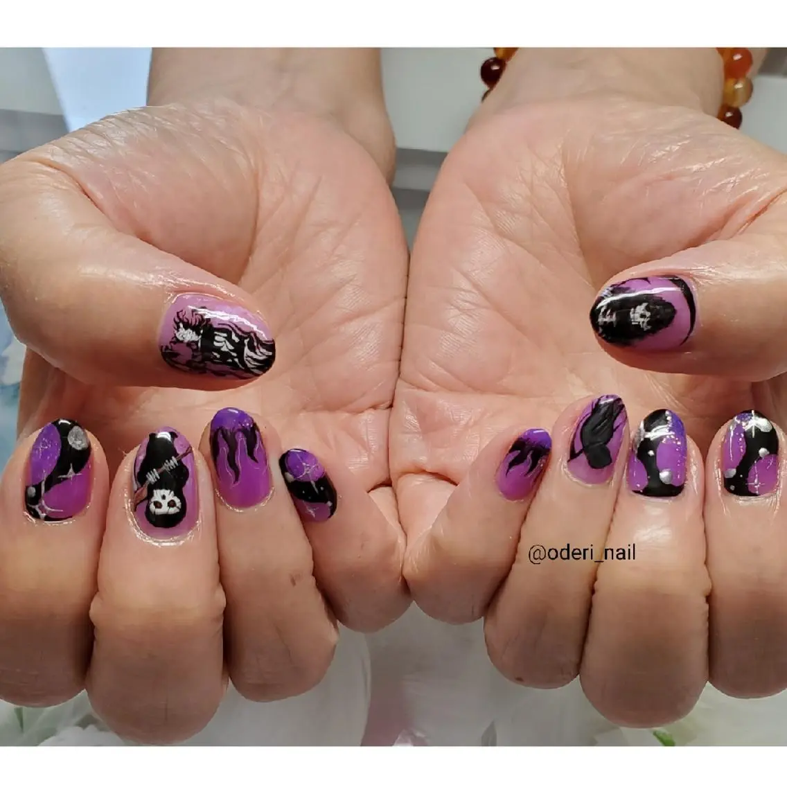 ネイル アートネイル ジェルネイル おで@ oderi_nailのネイルデザイン