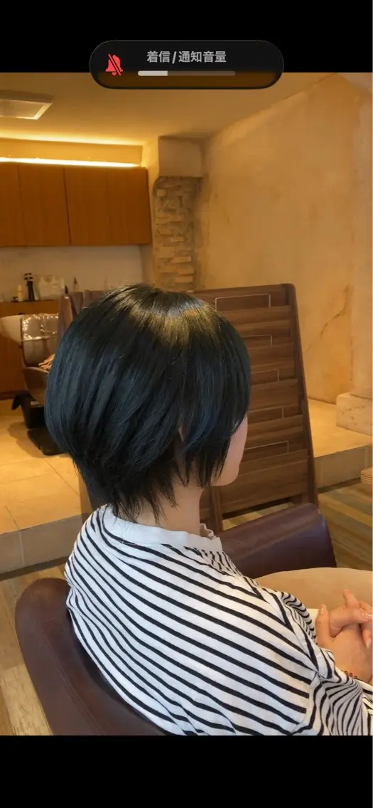 ショート 似合わせカットカラー 望月一生のヘアスタイル
