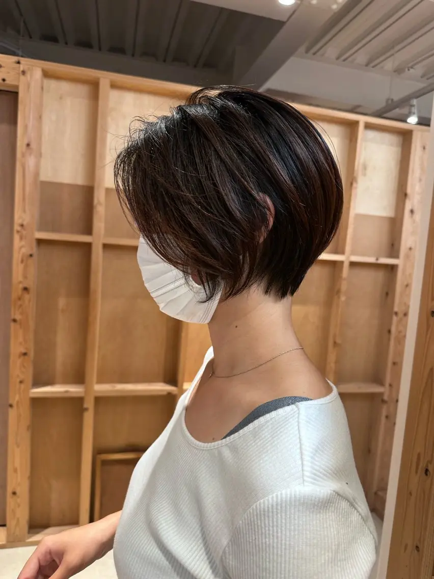 ショート 韓国ヘア/ワンホン ちひろのヘアスタイル
