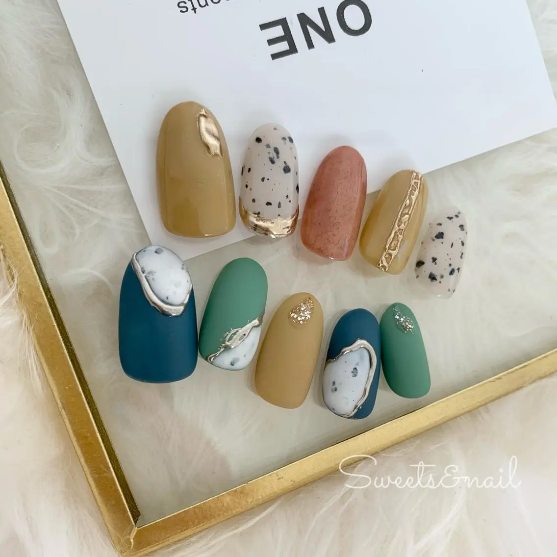 ネイル ジェルネイル Sweets＆ nail みなこのネイルデザイン