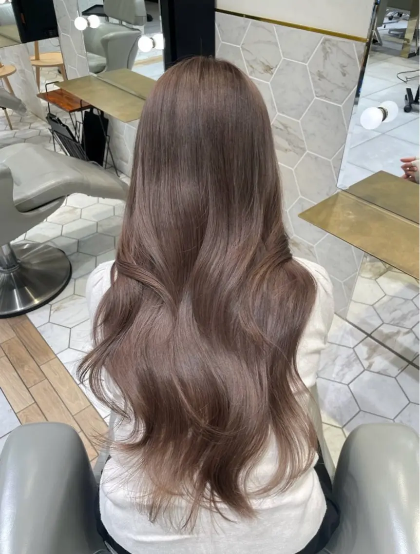 ロング カラー カット ヘアカラー トリートメント Rico 新栄のヘアスタイル