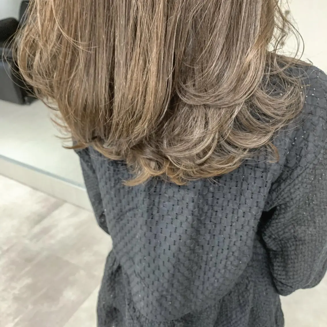 ミディアム ヘアカラー トリートメント ルーチェヘアー 北摂エリアNo.1のヘアスタイル