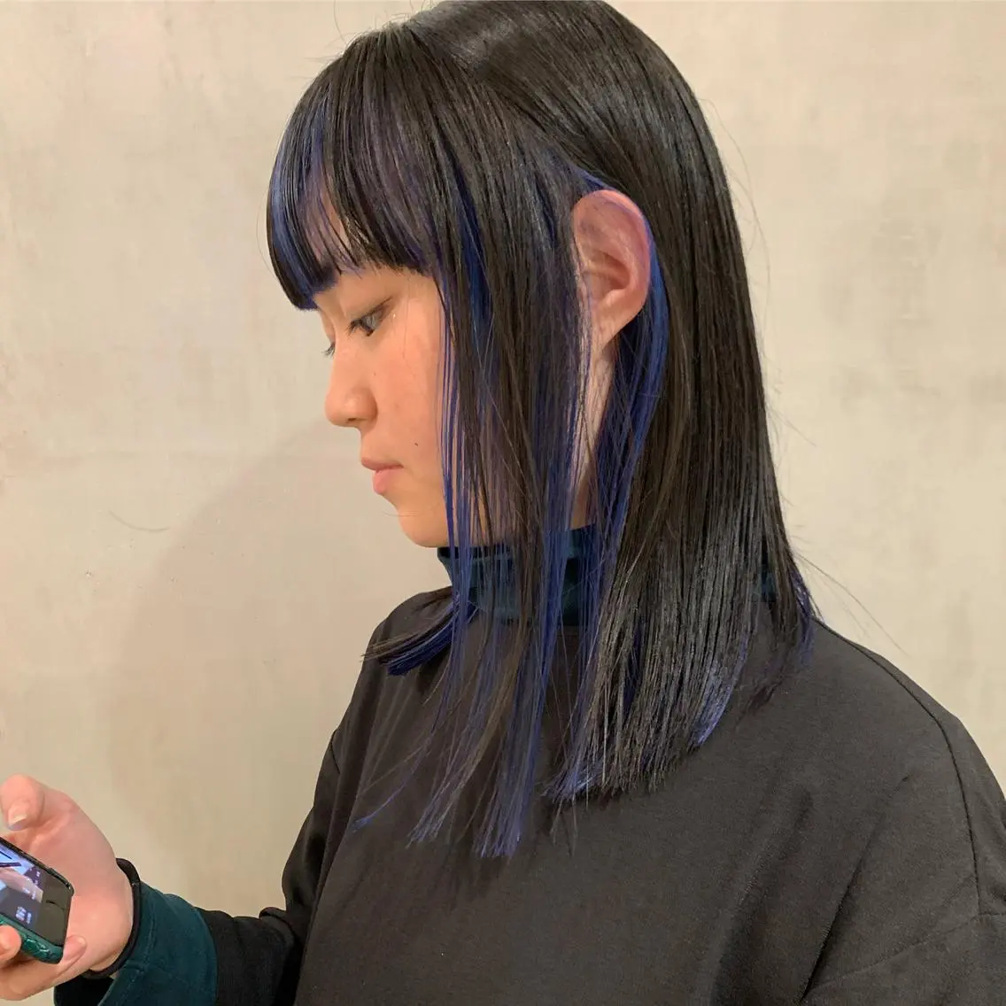 セミロング カラー ヘアカラー トリートメント アンニュイヘア🪽 ayumiのヘアスタイル