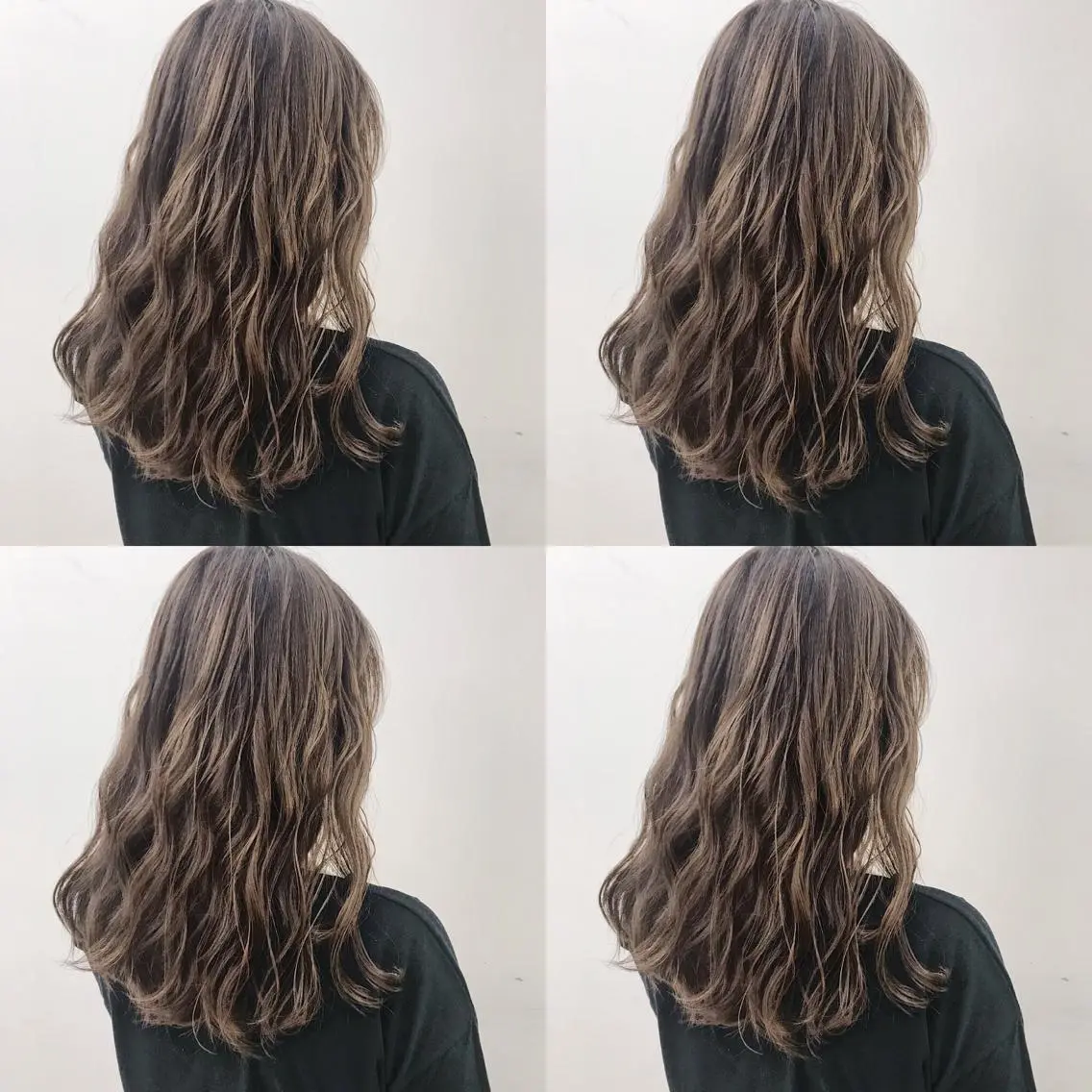 セミロング カラー ヘアカラー ブリーチカラー/ 岩破瑞希のヘアスタイル