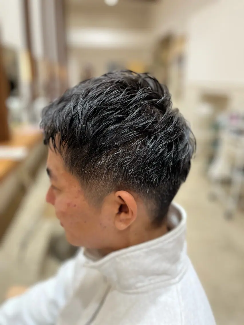 メンズ 沖元 統弥のヘアスタイル