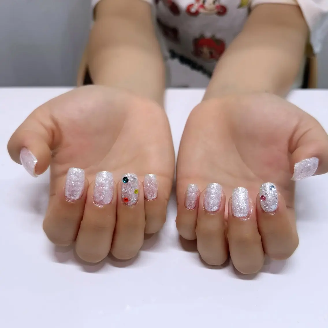 【オフあり】ハンド💅🏻2本アートコース✨所沢/パラジェル変更🉑🩵の写真