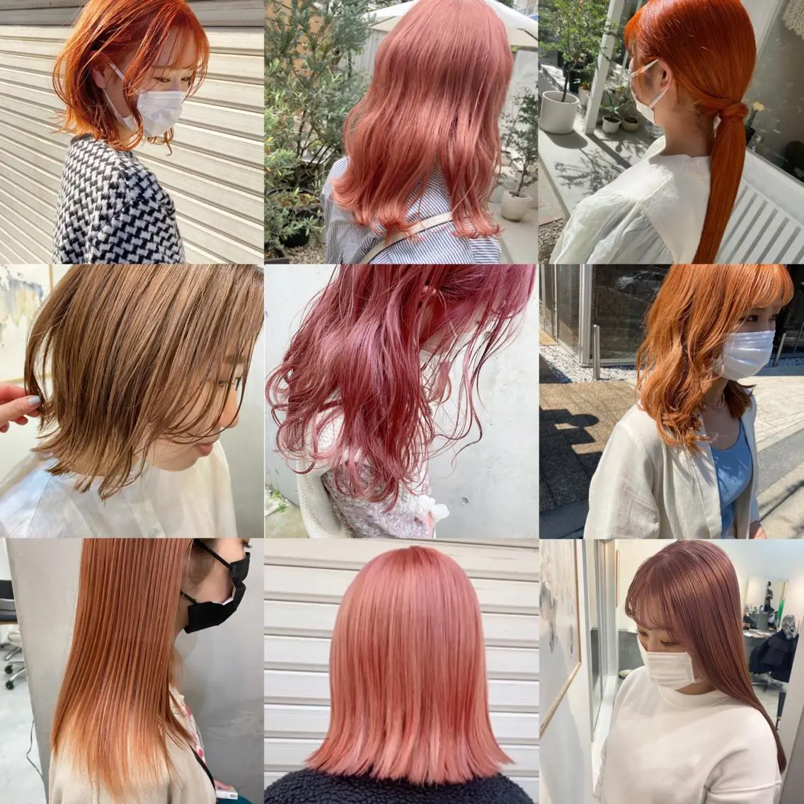 カラー ヘアカラー トリートメント 大山 茶子のヘアスタイル