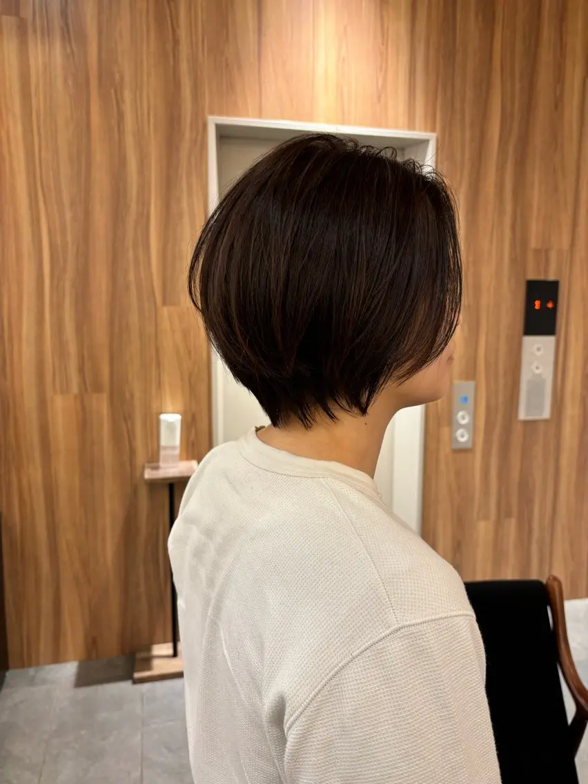 ショート ショートボブ ボブ ショートヘア 【カット】 根本翔太のヘアスタイル