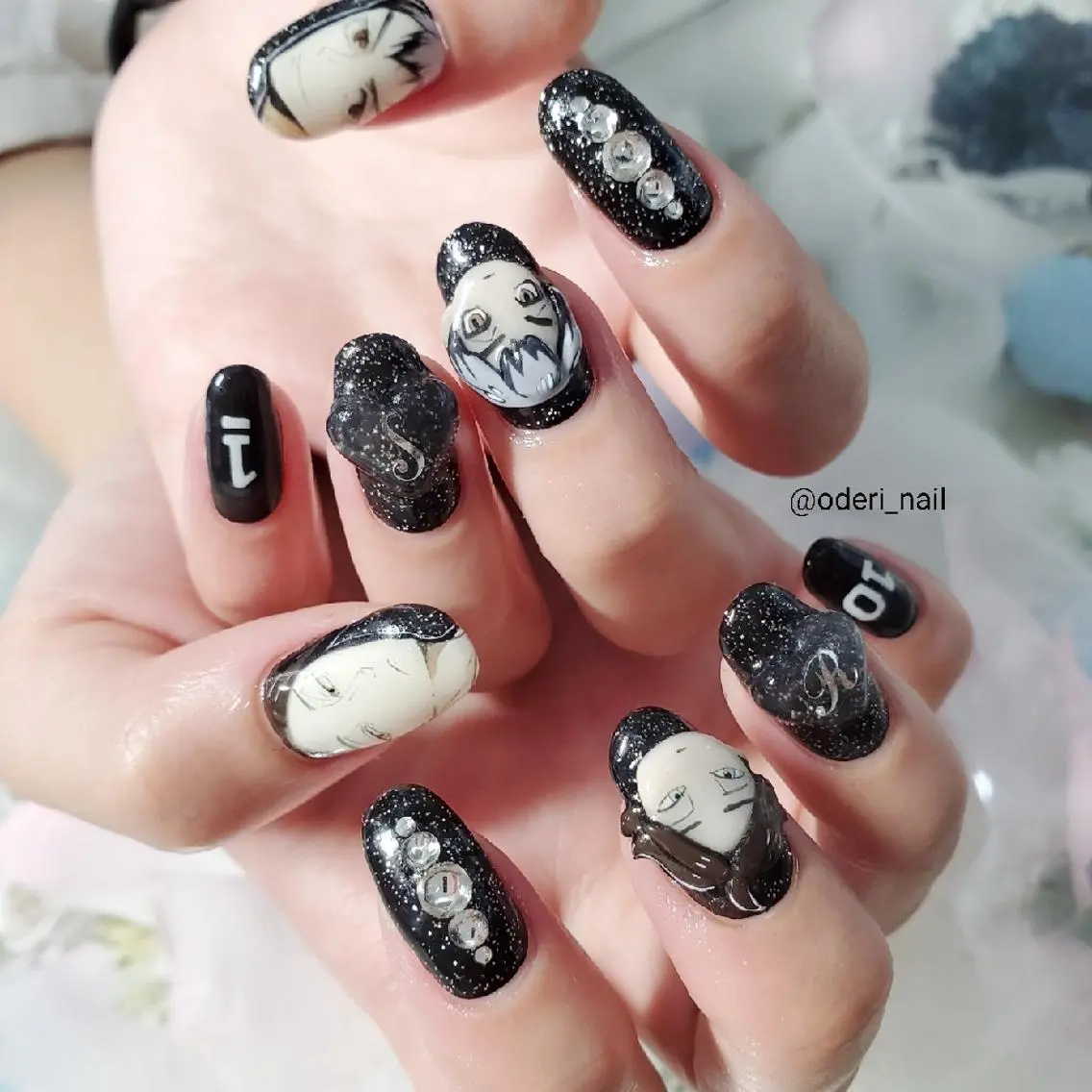 ネイル アートネイル ジェルネイル おで@ oderi_nailのネイルデザイン