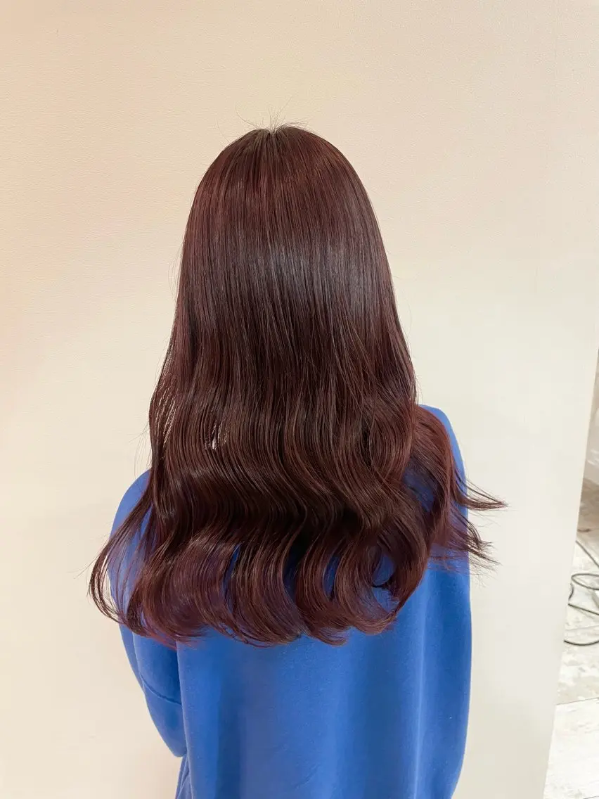 ロング カラー ヘアアレンジ ブラウンカラー ピンクカラー ピンクブラウン ダブルカラー/ レイヤー🍒齋藤 澪のヘアスタイル