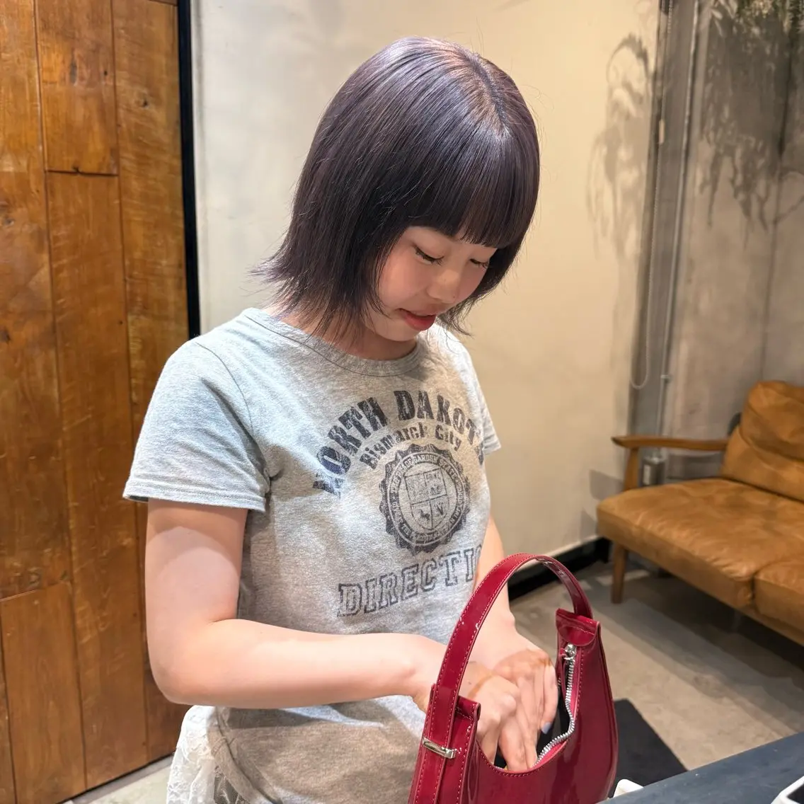 カラー 平野 美羽 /ブリーチモデルのヘアスタイル