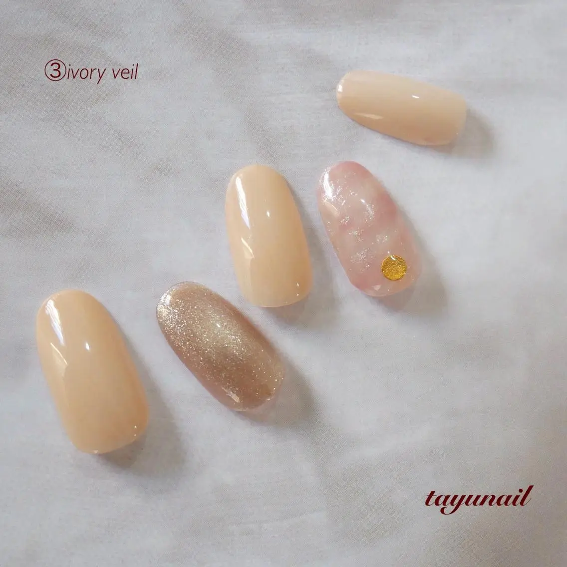 ネイル アートネイル ブルー フットネイル ジェルネイル マグネットネイル ネイルサロン 【たゆnail】のネイルデザイン