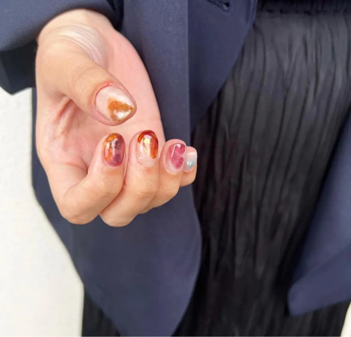 ネイル ニュアンスネイル omamori kyokoのネイルデザイン
