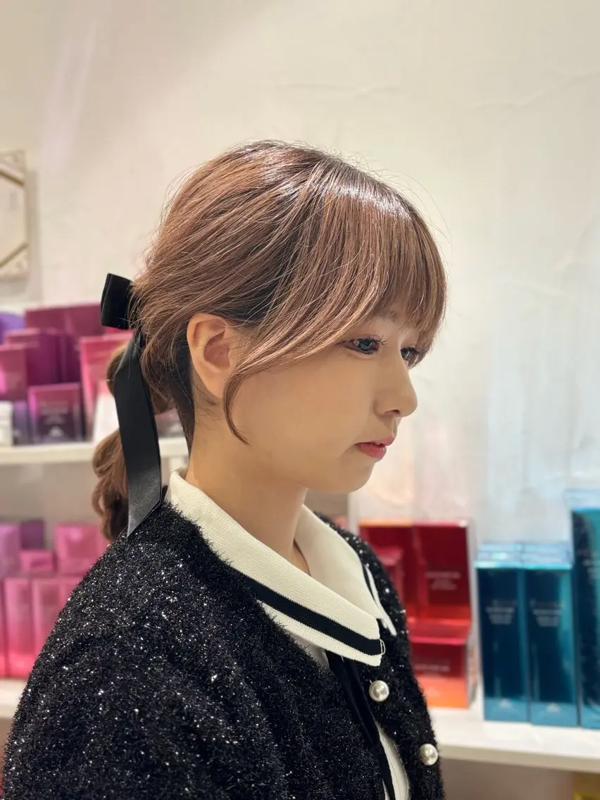 ミディアム カット 🌙Ash中目黒 坪内沙月🌙のヘアスタイル