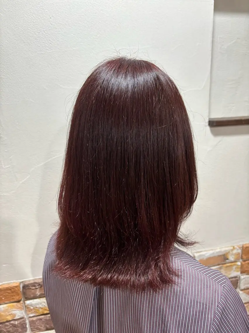 カラー ヘアカラー 艶カラー✨️ りなこのヘアスタイル