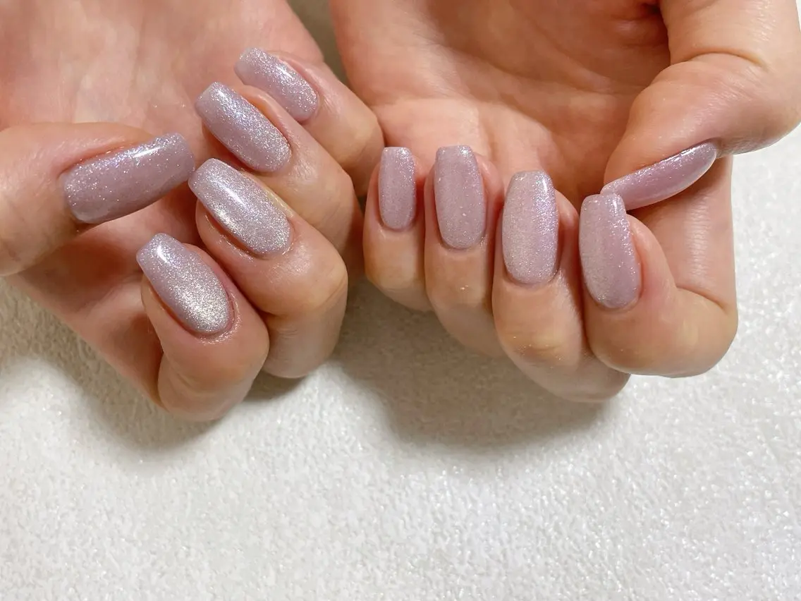 ネイル オーロラネイル フットネイル フレンチネイル ジェルネイル マグネットネイル ハンドネイル mogunail &blowのネイルデザイン