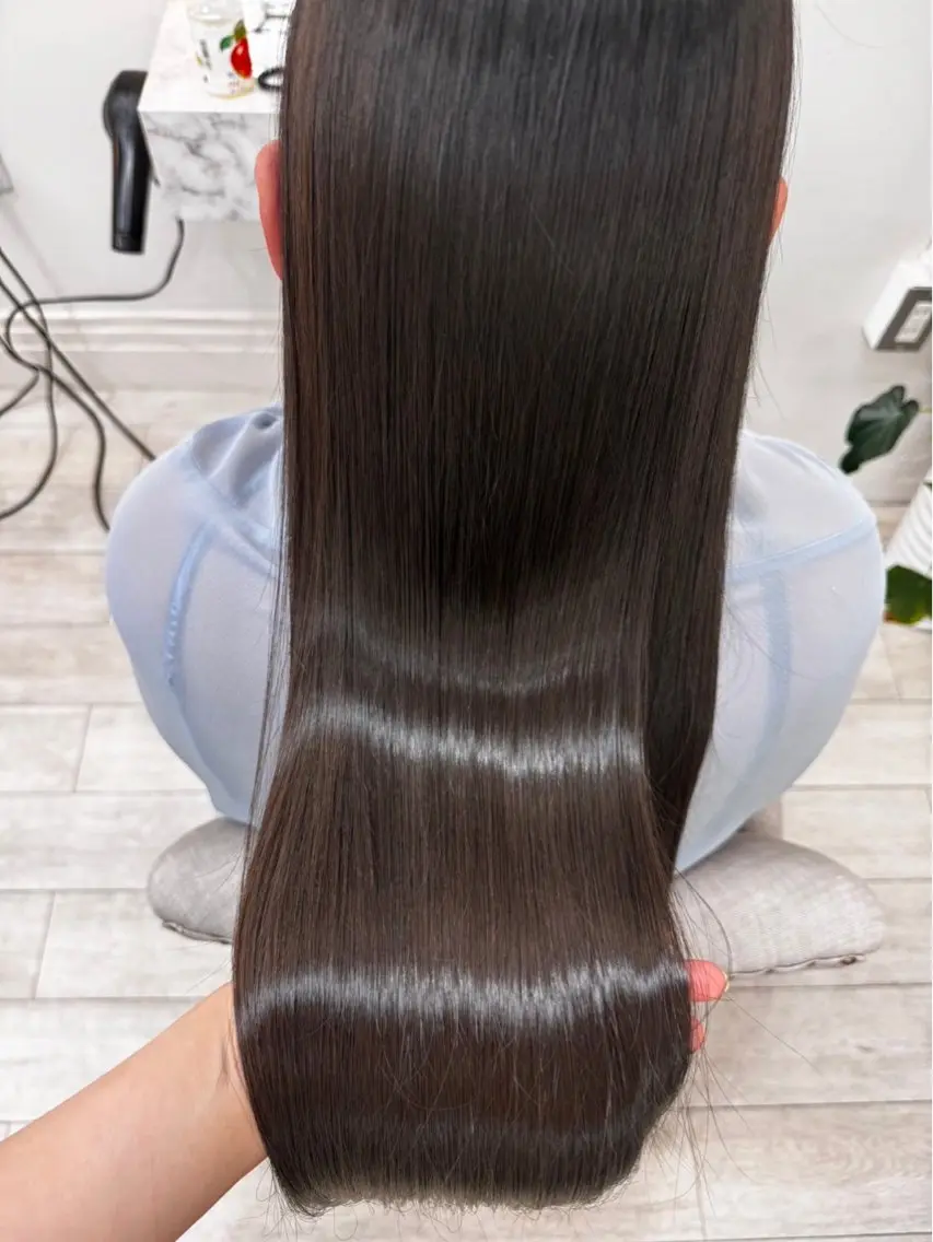 その他 あかり🍎🤍 ストレートモデル🫧のヘアスタイル