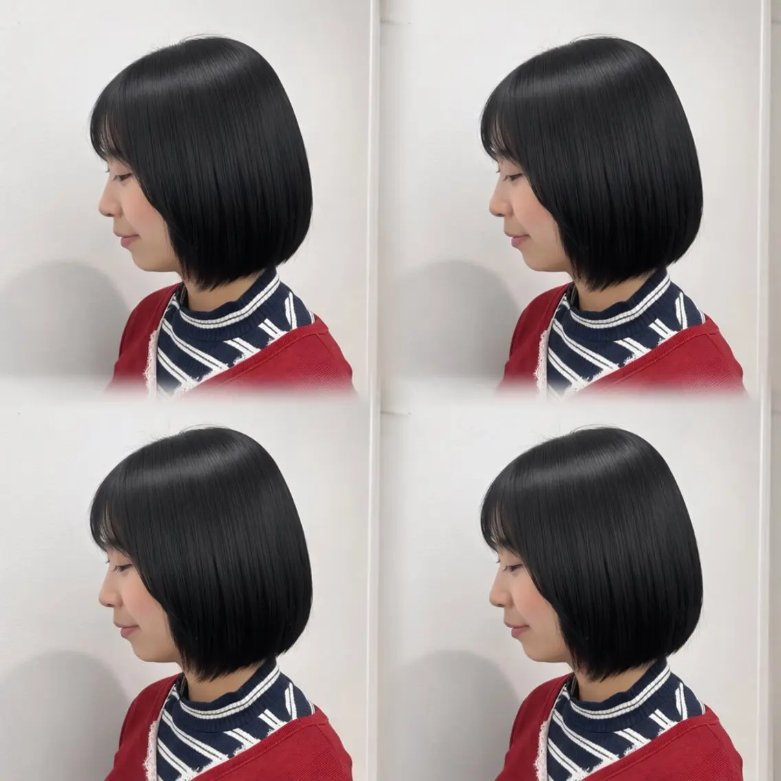 ミディアム あ かのヘアスタイル