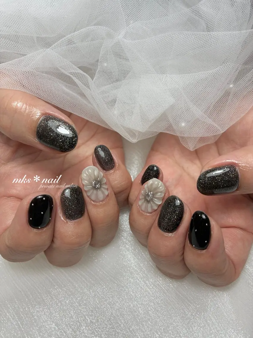 ネイル mks＊nail //  枚方長尾のネイルデザイン