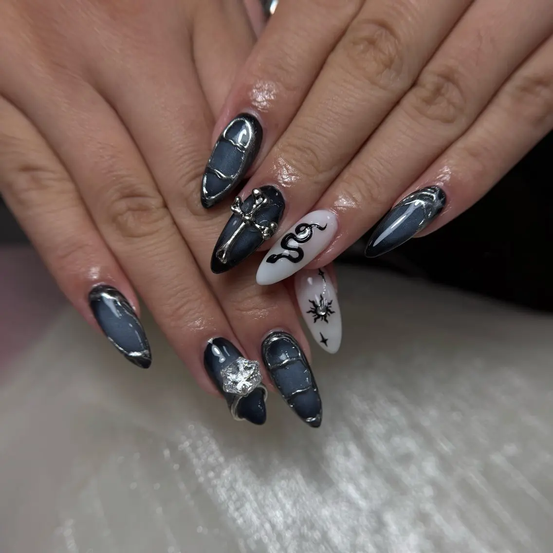 ネイル 長さ出し ジェルネイル オフィスネイル ワンカラーネイル パラジェル ハンドネイル Michi Nail Staffのネイルデザイン