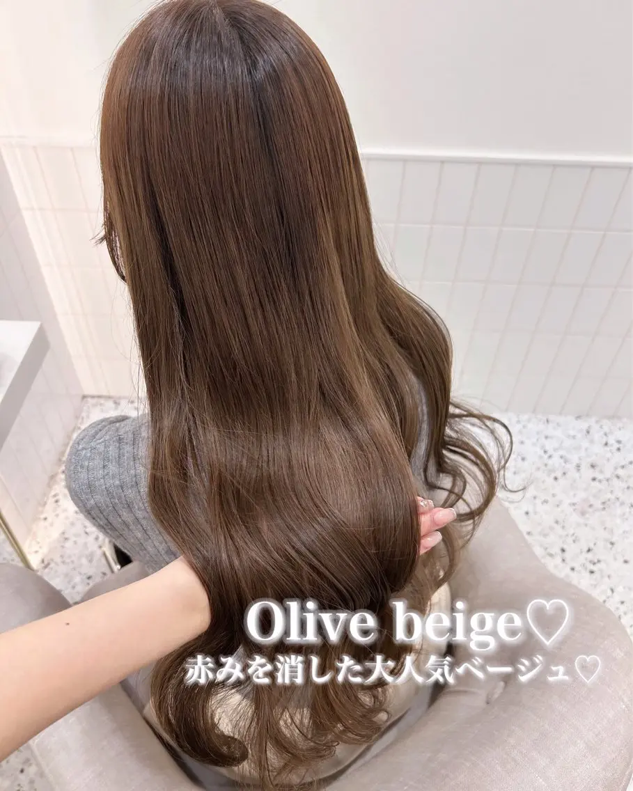 ロング 💎りあん/大須/栄 ブリーチなしWカラーのヘアスタイル