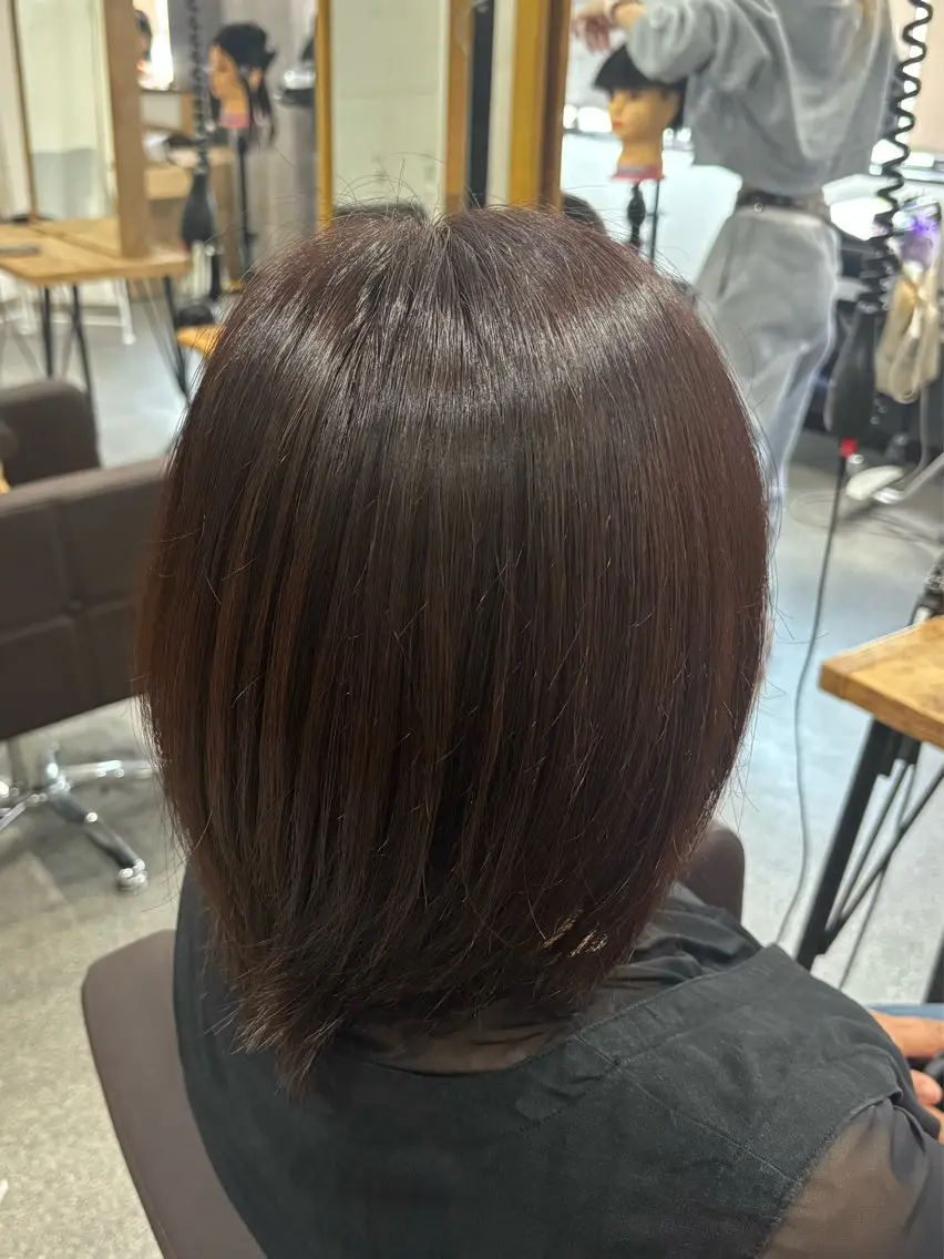 ミディアム カラー ヘアカラー 佐野 清良‎🍒♡のヘアスタイル