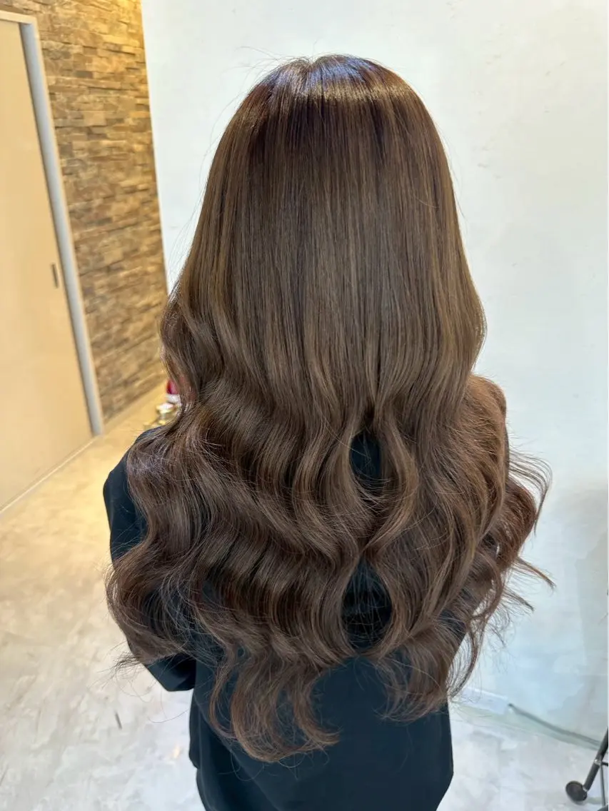ロング カラー ベージュカラー ブリーチ ブリーチなしカラー ヘアカラー トリートメント Fave【フェイブ】 /🌈推し活のその他イメージ