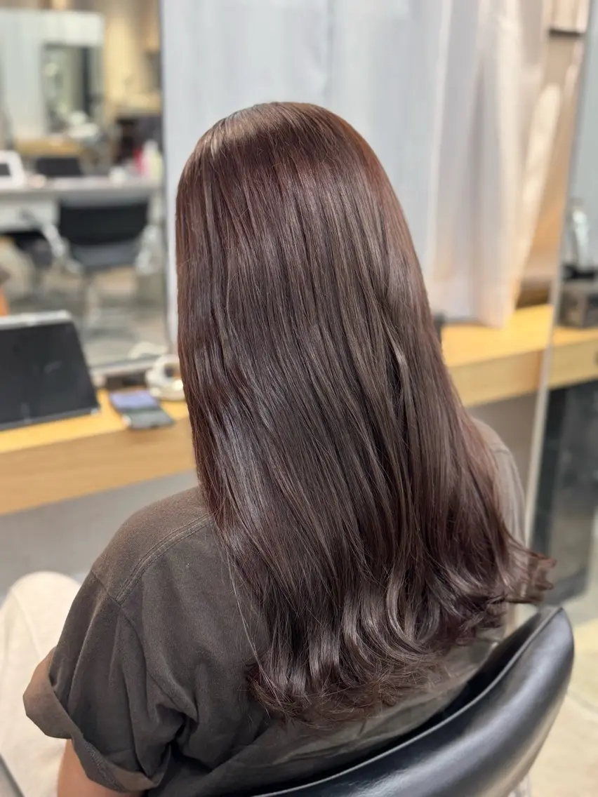 セミロング ヘアカラー leo/レディース ショート特化⛈️のヘアスタイル