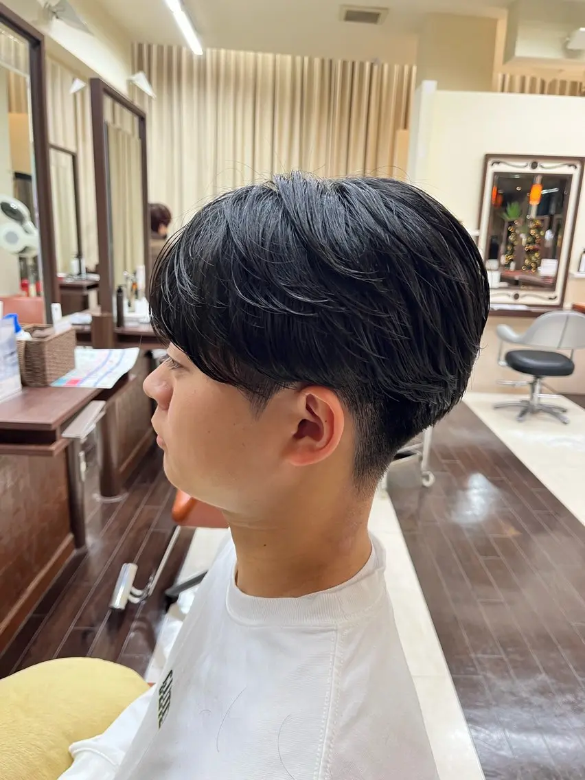 ショート パーマ メンズ メンズパーマ ニュアンスパーマ 🧊メンズ特化🧊 高木航希のヘアスタイル