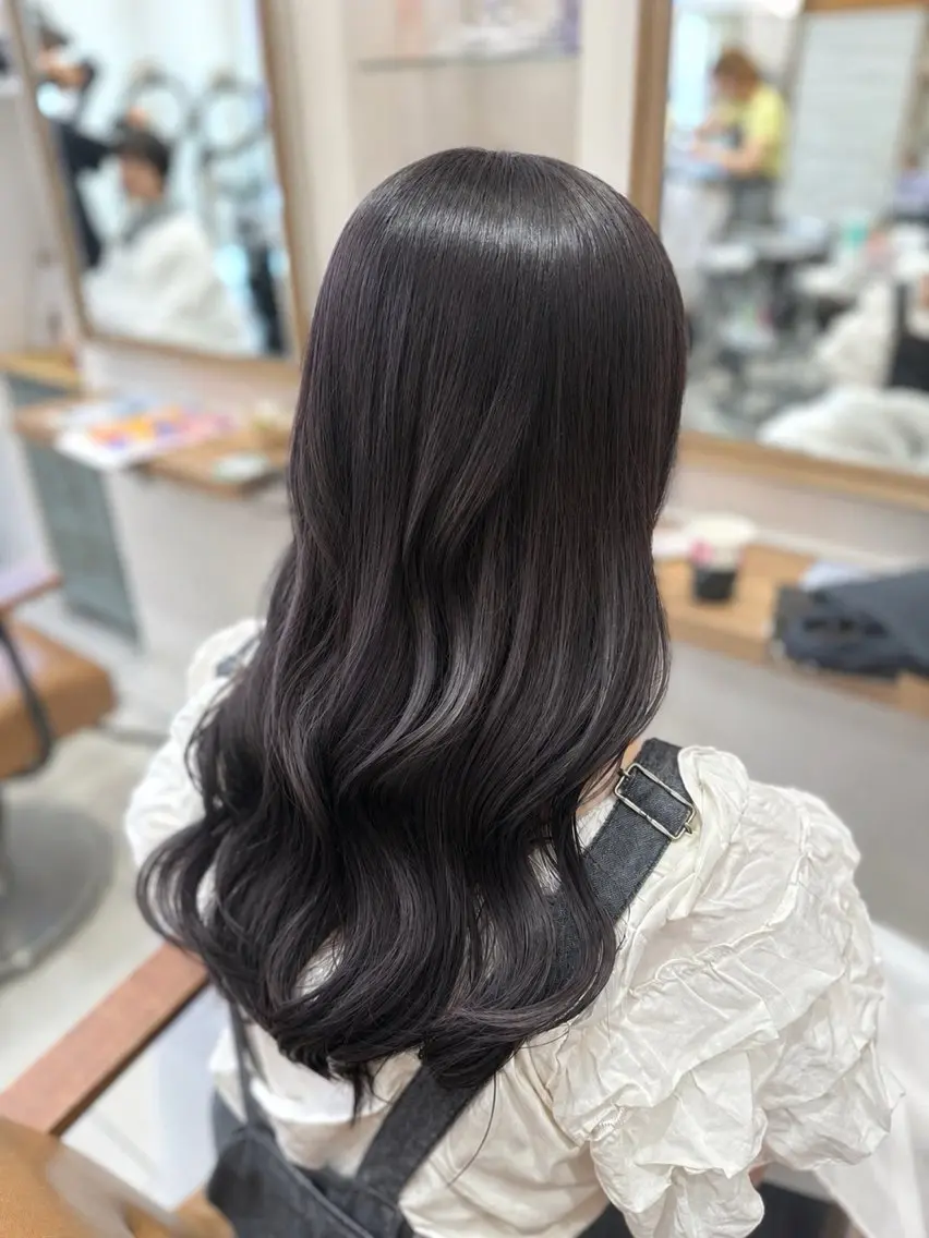 セミロング カット ヘアカラー トリートメント ボブ・ショート 🌻Yurinaのヘアスタイル