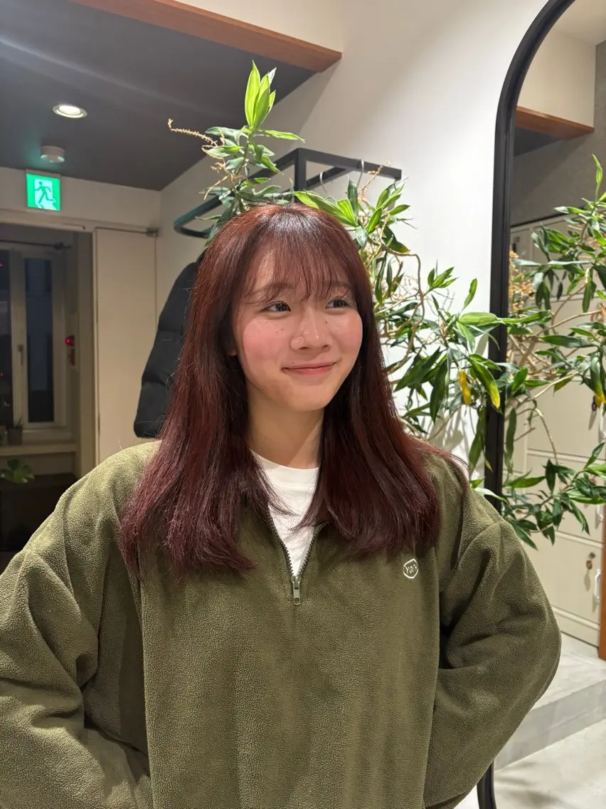 カラー UNBIRTHDAY MIUのヘアスタイル