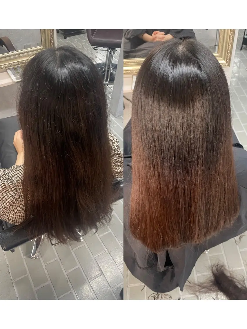 ロング 髪質改善 トリートメント 巣鴨髪質改善サロン 🌈NONOKAのヘアスタイル