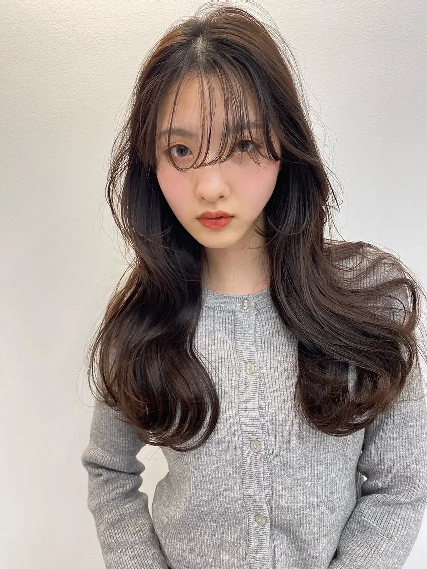 ロング カット ヘアカラー トリートメント 艶髪レイヤーの匠✂️ 錦糸町佐藤店長のヘアスタイル
